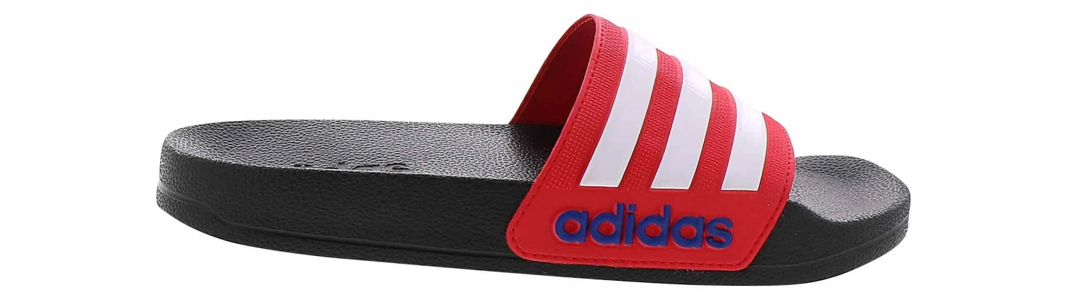 Adidas Adilette Shower Boys' Athletic Slide 2 Adidas Adilette Shower Boys' Athletic Slide - Image 2