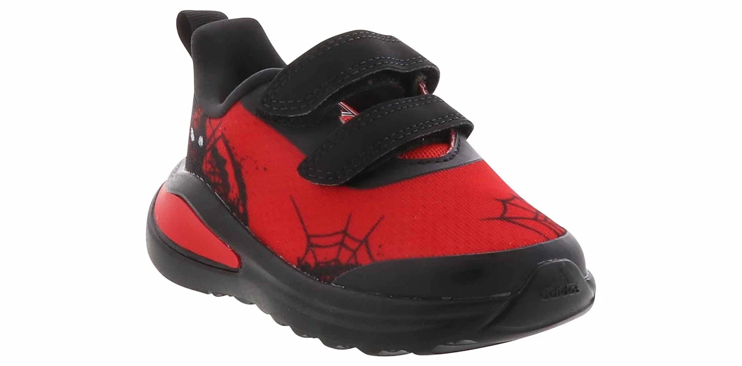 Adidas X Marvel Spider-Man FortaRun Toddler Boys’ (5-10) Running Shoe 1 Adidas X Marvel Spider-Man FortaRun Toddler Boys’ (5-10) Running Shoe