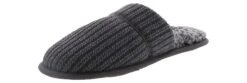 Apres Dirty Dog Knit Scuff Men’s Slipper -Bearpaw Shop apres mu2267ss dirtydogknitscarf grey05