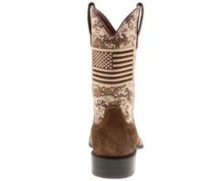 Ariat Sport Patriot Men's Wide-Width Western Boot -Bearpaw Shop ariat sport patriot wide 10019959 brown03