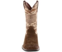 Ariat Sport Patriot Men's Wide-Width Western Boot -Bearpaw Shop ariat sport patriot wide 10019959 brown06