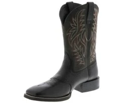 Ariat Sport Square Toe Men's Wide-Width Western Boot 10 Ariat Sport Square Toe Men's Wide-Width Western Boot -Bearpaw Shop ariat sport western wide square toe 10016292 black05