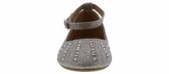 Badgley Mischka Toddler Girls’ (5-10) Fashion Shoe -Bearpaw Shop badgleymischka bm88110h slv badgleymischkatoddlerflat metallic06
