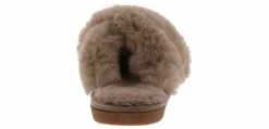 Bamboo Floofy Taupe Women’s Slipper -Bearpaw Shop bamboo floofy 01 ltpfu taupe03