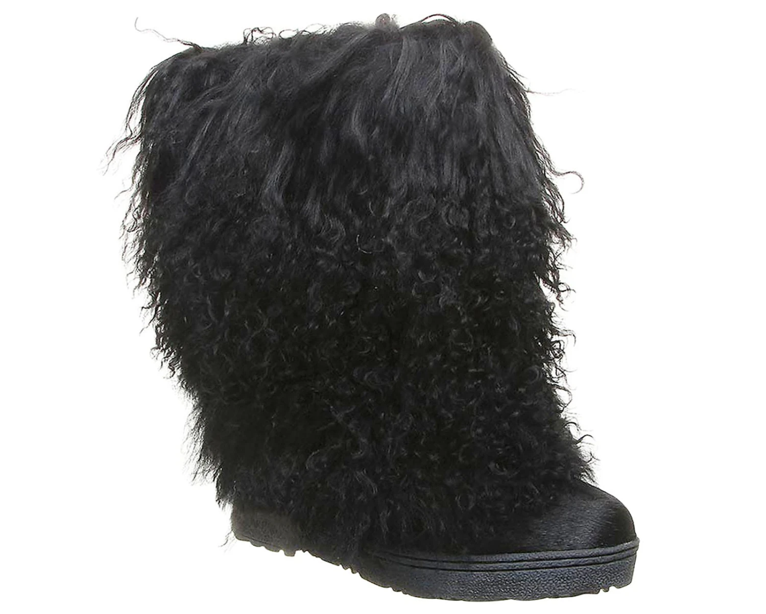 Bearpaw Boetis II Black Fur Women’s Fashion Boot 1 Bearpaw Boetis II Black Fur Women’s Fashion Boot
