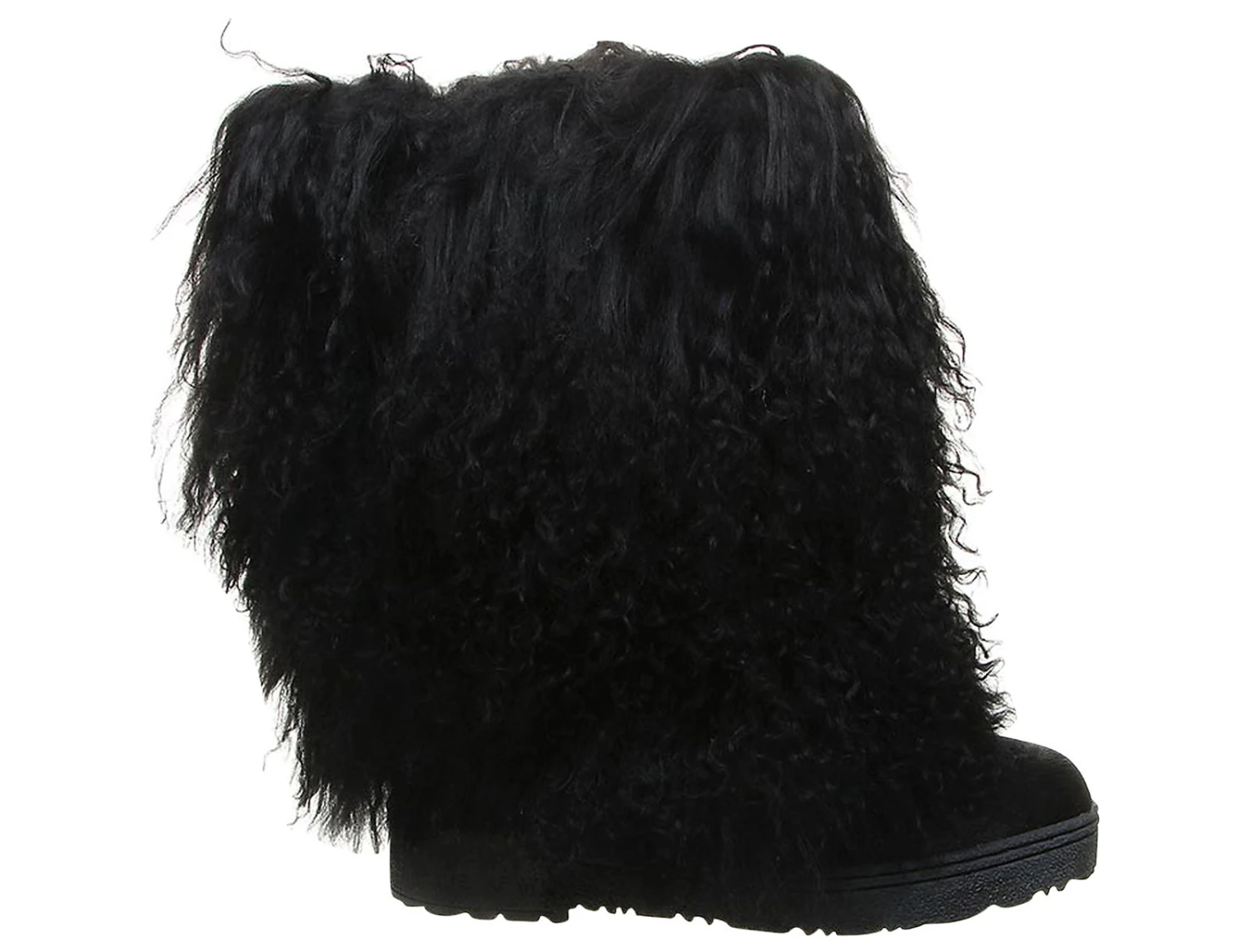 Bearpaw Boetis II Black Fur Women’s Fashion Boot 2 Bearpaw Boetis II Black Fur Women’s Fashion Boot - Image 2