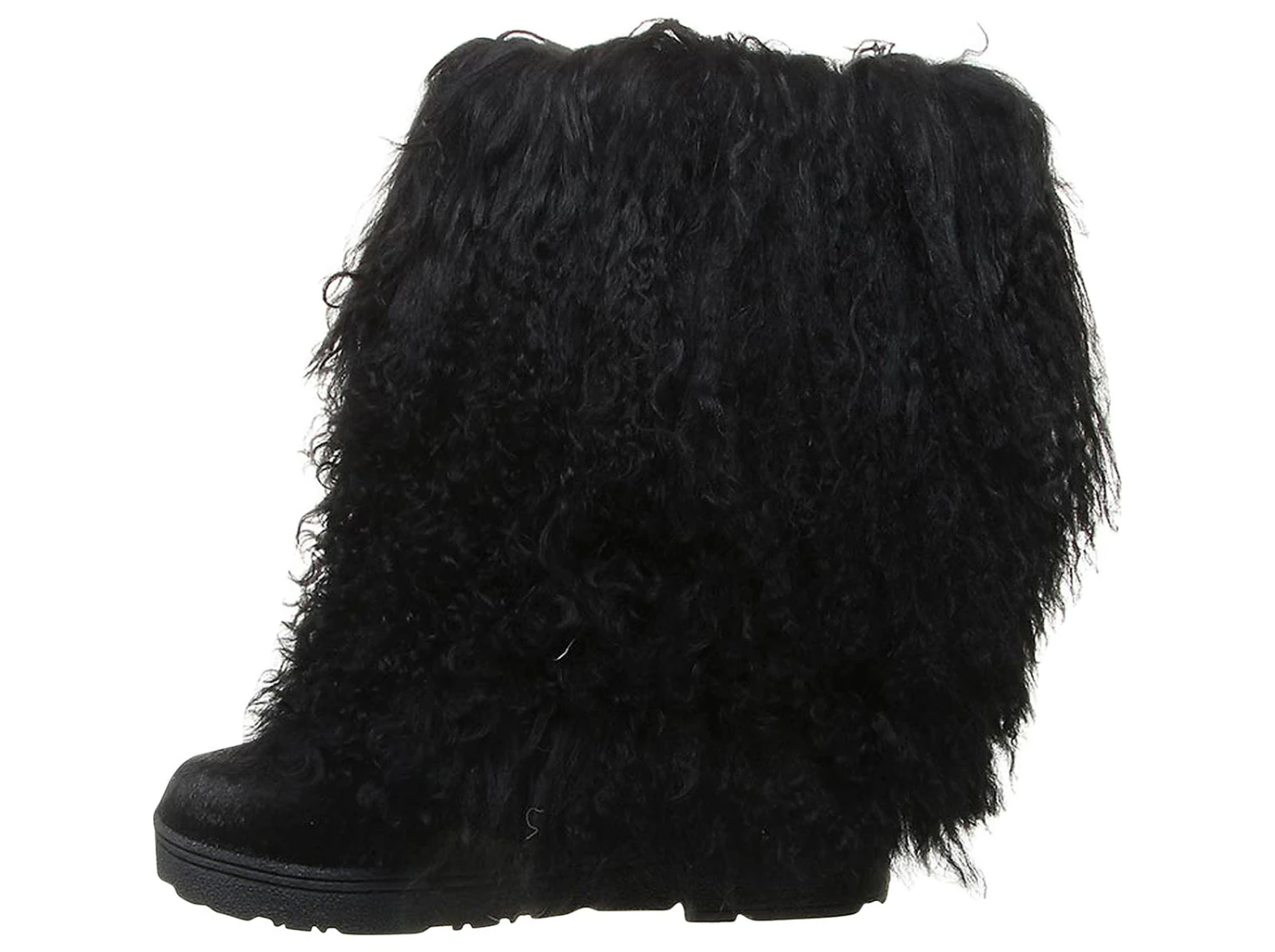 Bearpaw Boetis II Black Fur Women’s Fashion Boot 3 Bearpaw Boetis II Black Fur Women’s Fashion Boot - Image 3