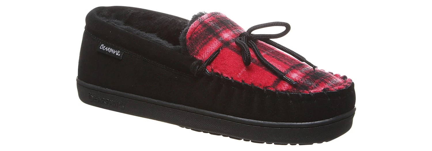 Bearpaw Moc II Black Multi Men's Slipper 1 Bearpaw Moc II Black Multi Men's Slipper