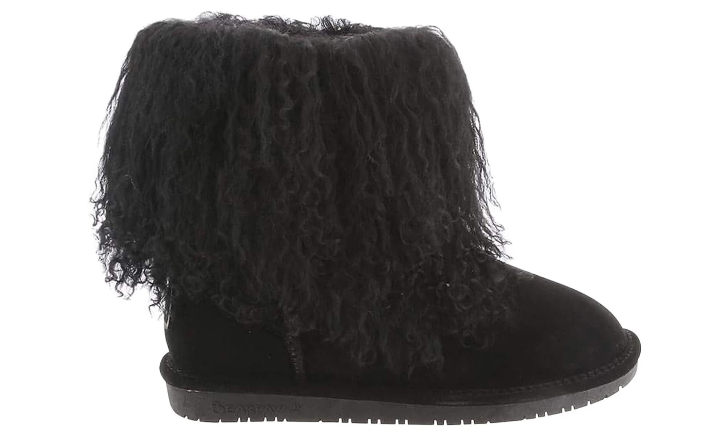 Bearpaw Boo Black Fur Women's Fashion Boot 2 Bearpaw Boo Black Fur Women's Fashion Boot - Image 2