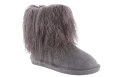 Bearpaw Boo Charcoal Fur Women’s Fashion Boot