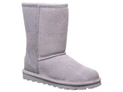 Bearpaw Elle Short Wide Width Gray Fog Women’s Casual Boot