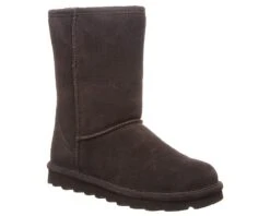 Bearpaw Elle Short Wide Width Chocolate Women’s Casual Boot