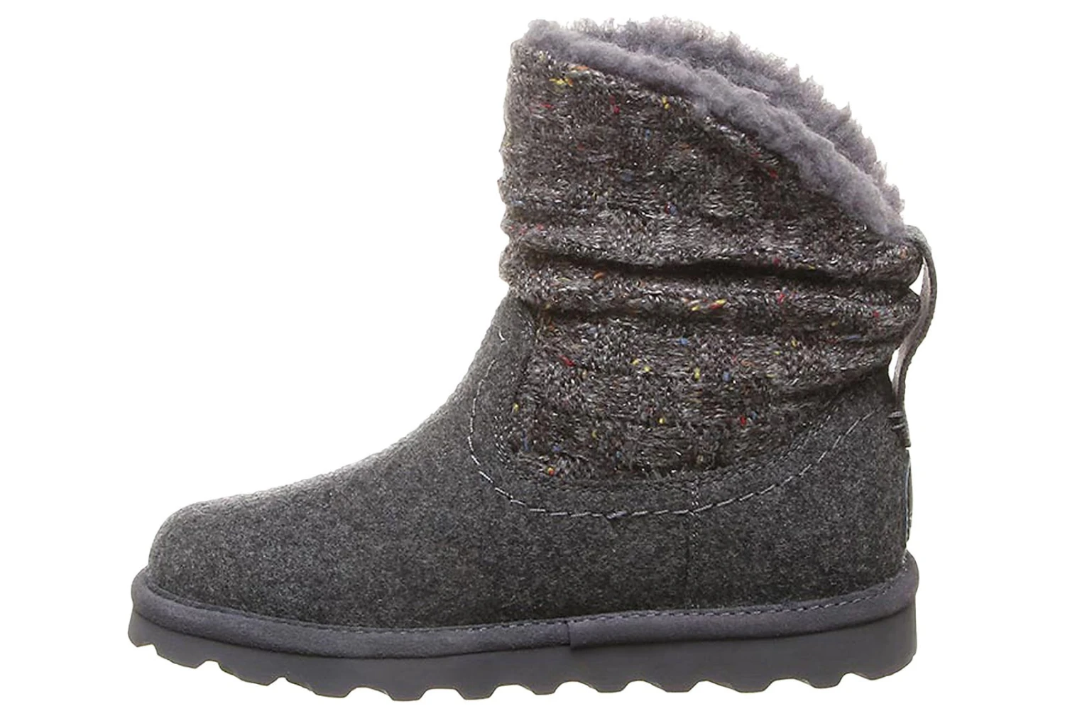Bearpaw Virginia Grey Women's Bootie 3 Bearpaw Virginia Grey Women's Bootie - Image 3