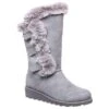 Bearpaw Genevieve Gray Fog Women's Tall Boot