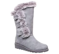 Bearpaw Genevieve Gray Fog Women's Tall Boot