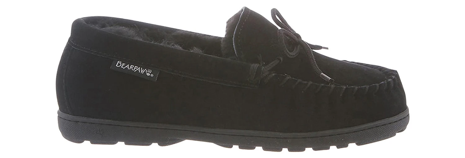 Bearpaw Mindy Black Women's Wide Width Slipper 2 Bearpaw Mindy Black Women's Wide Width Slipper - Image 2