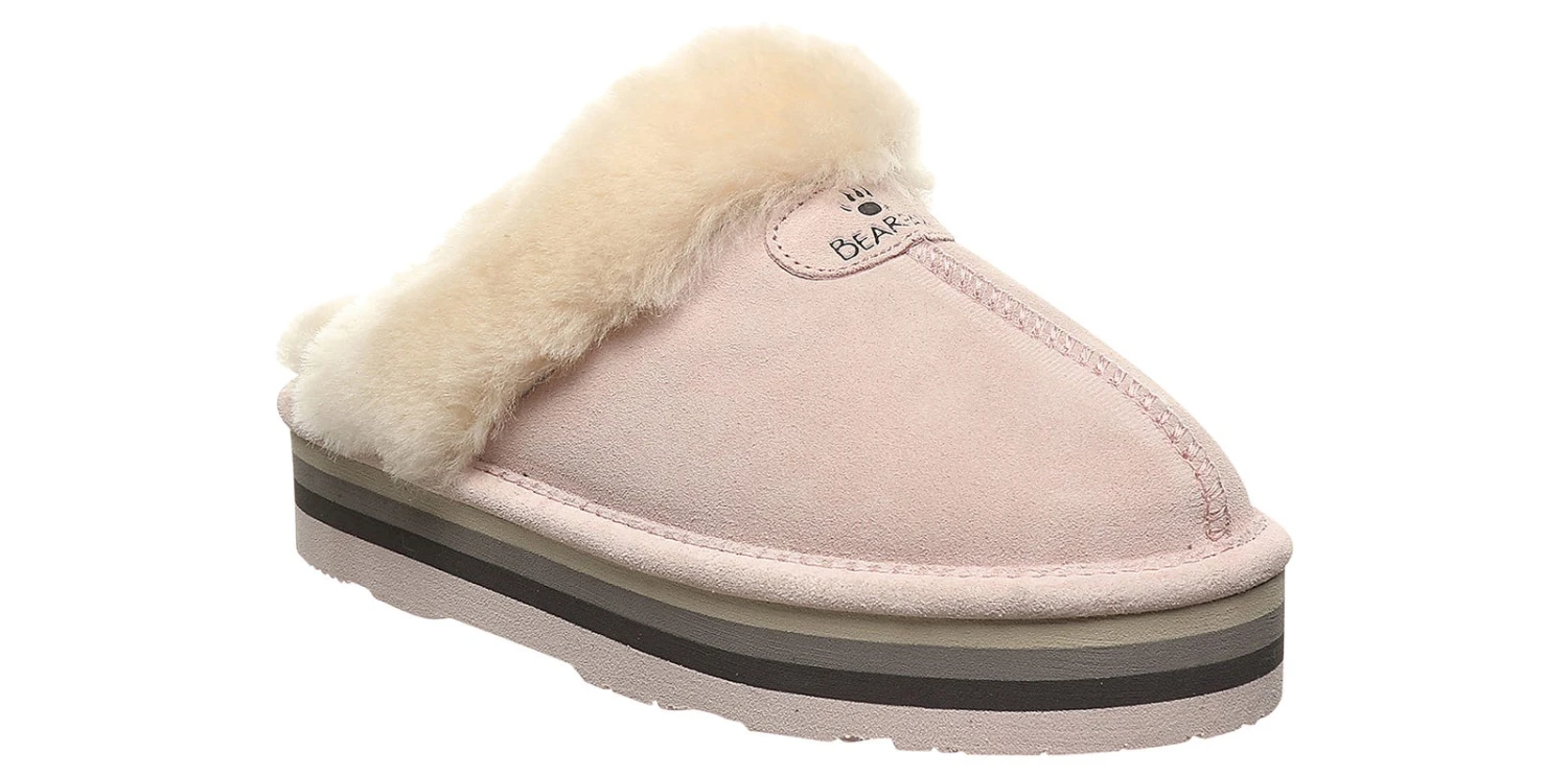 Bearpaw Retro Loki Pink Women's Platform Slipper 1 Bearpaw Retro Loki Pink Women's Platform Slipper