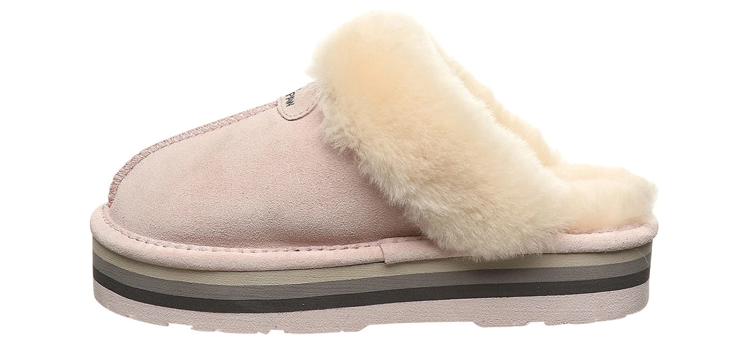 Bearpaw Retro Loki Pink Women's Platform Slipper 4 Bearpaw Retro Loki Pink Women's Platform Slipper - Image 4