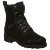 Bearpaw Alicia Black Women's Combat Boot