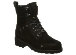 Bearpaw Alicia Black Women's Combat Boot