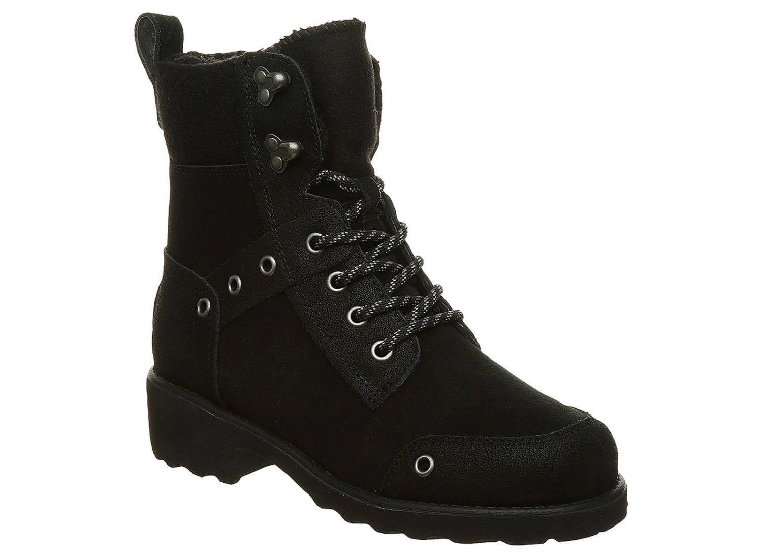 Bearpaw Alicia Black Women's Combat Boot 1 Bearpaw Alicia Black Women's Combat Boot