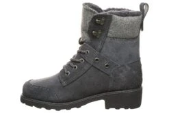 Bearpaw Alicia Charcoal Women's Combat Boot -Bearpaw Shop bearpaw 2510w 030 04