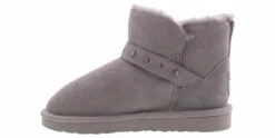 Bearpaw Jade Youth Girls’ (13-5) Fashion Boot -Bearpaw Shop bearpaw 2654y 051 jadeyouthgrey grey04