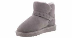 Bearpaw Jade Youth Girls’ (13-5) Fashion Boot -Bearpaw Shop bearpaw 2654y 051 jadeyouthgrey grey05