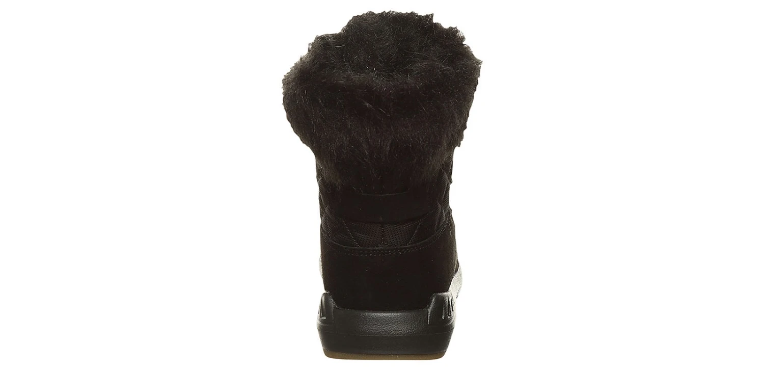 Bearpaw Robin Black Faux Fur Women's Hiking Boot 4 Bearpaw Robin Black Faux Fur Women's Hiking Boot - Image 4