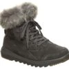 Bearpaw Robin Grey Faux Fur Women's Hiking Boot