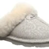 Bearpaw Loki Exotic White Leopard Women's Slipper