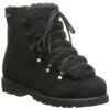Bearpaw Alisa Black Fur Women's Boot