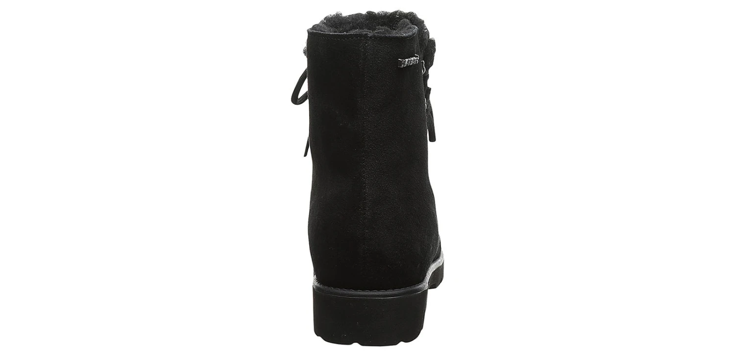Bearpaw Alisa Black Fur Women's Boot 3 Bearpaw Alisa Black Fur Women's Boot - Image 3