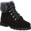 Bearpaw Sam Black Wool Lined Women's Hiker Boot