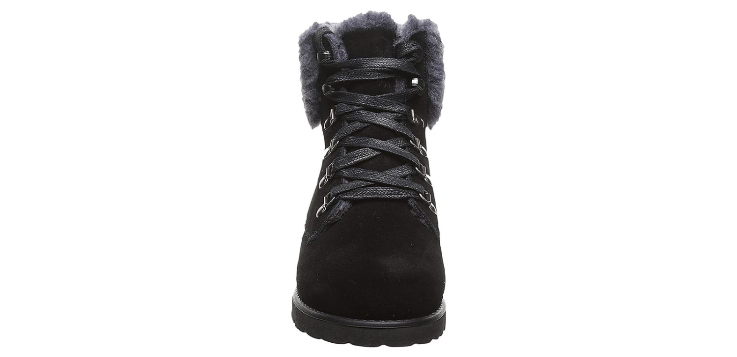 Bearpaw Sam Black Wool Lined Women's Hiker Boot 5 Bearpaw Sam Black Wool Lined Women's Hiker Boot - Image 5