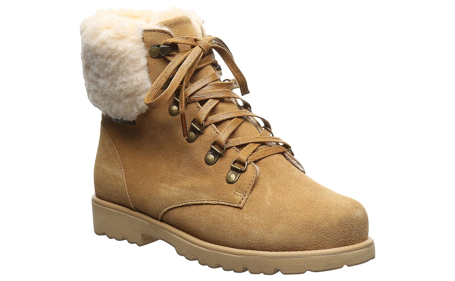 Bearpaw Sam Tan Wool Lined Women's Hiking Boot 1 Bearpaw Sam Tan Wool Lined Women's Hiking Boot