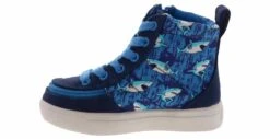Billy Classic Lace High Shark Toddler Boys’ (6-10) Sneaker 9 Billy Classic Lace High Shark Toddler Boys’ (6-10) Sneaker -Bearpaw Shop billy bt20300 460 classiclacehightshark blue04