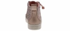 Billy Classic Lace Hi-Top Rose Toddler Girls’ (5-10) Sneaker -Bearpaw Shop billy bt22100 680 billyclassiclacehitresgd metallic03