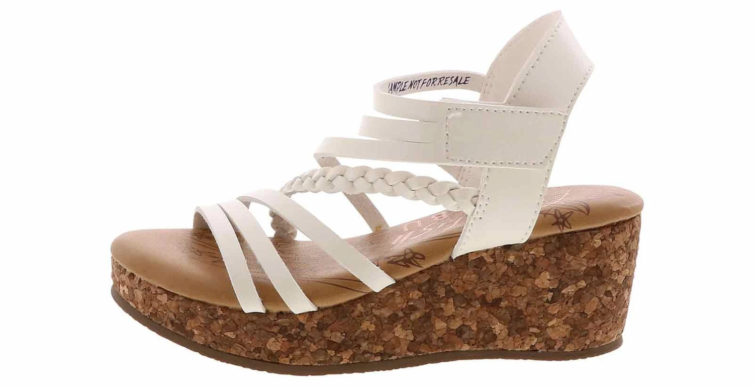 Blowfish Liddie-K Coconut Girls’ (13-5) Wedge Heel 4 Blowfish Liddie-K Coconut Girls’ (13-5) Wedge Heel - Image 4