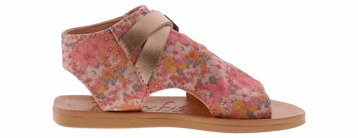 Blowfish Defsie-T Emelia Flora Girls’ (7-10) Flat Sandal 2 Blowfish Defsie-T Emelia Flora Girls’ (7-10) Flat Sandal - Image 2
