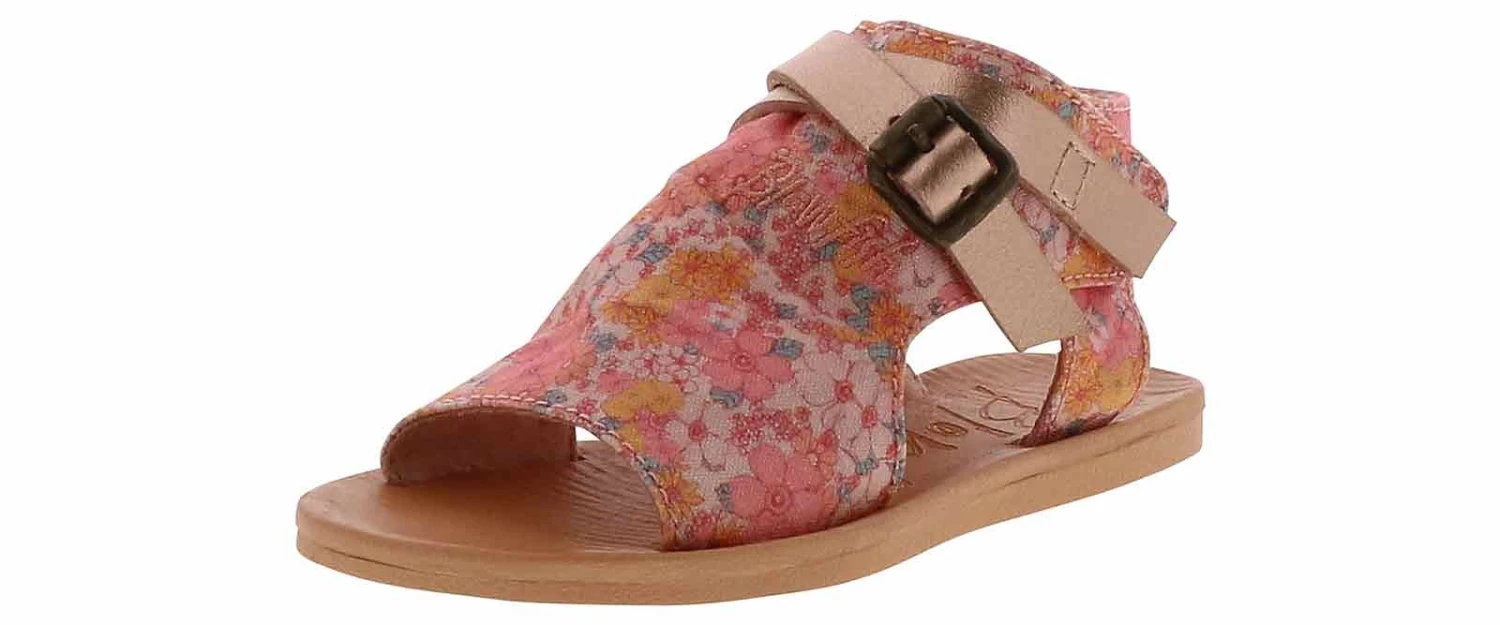 Blowfish Defsie-T Emelia Flora Girls’ (7-10) Flat Sandal 5 Blowfish Defsie-T Emelia Flora Girls’ (7-10) Flat Sandal - Image 5