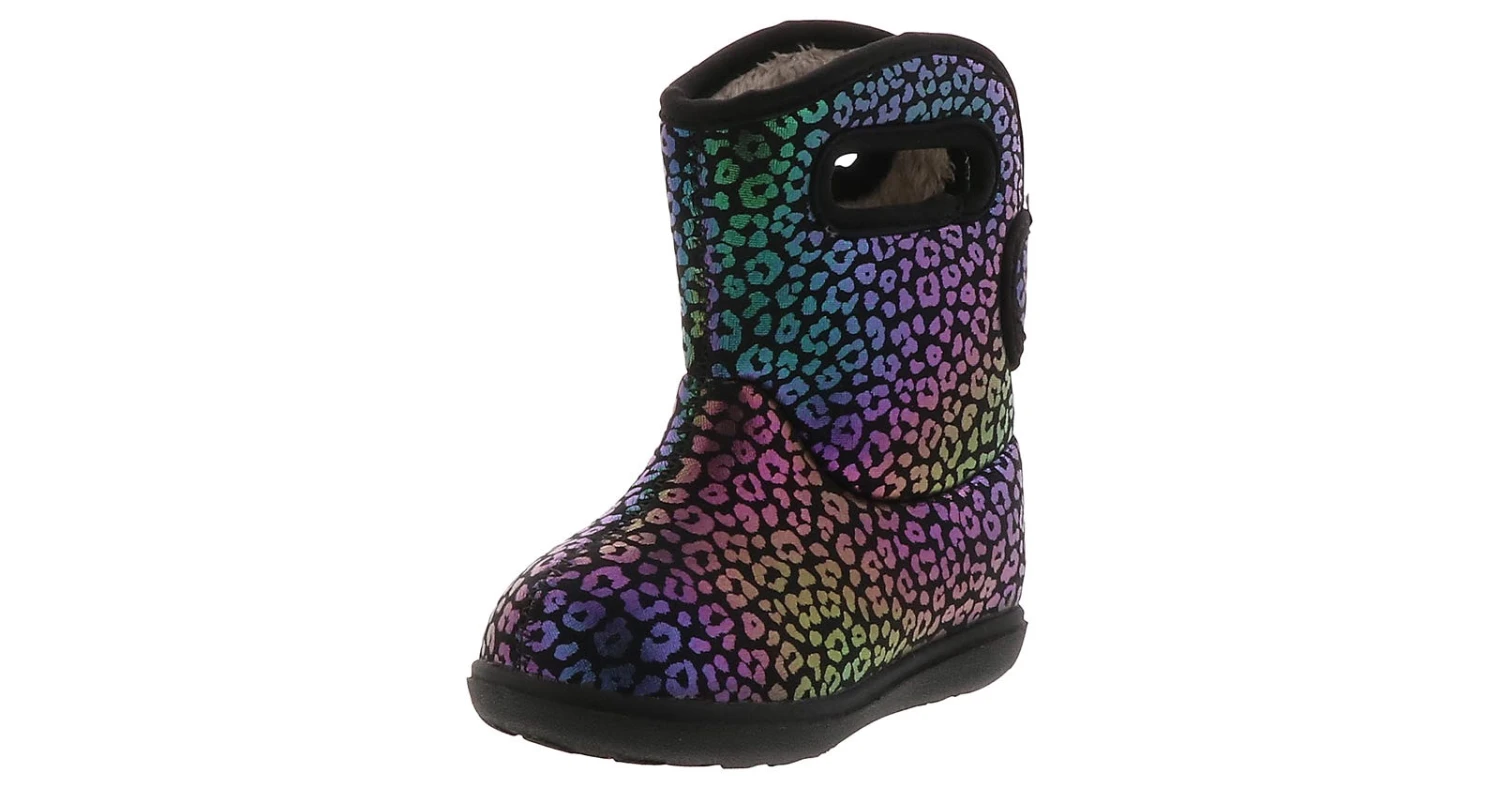Bogs Baby Bog II Rainbow Leopard Toddler Girls’ (4-10) Weather Boot 5 Bogs Baby Bog II Rainbow Leopard Toddler Girls’ (4-10) Weather Boot - Image 5