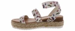 BTW Butterfly Flutter Girls’ (12-4) Platform Sandal 9 BTW Butterfly Flutter Girls’ (12-4) Platform Sandal -Bearpaw Shop btw k ls5423 06 butterflyflutterplatform white04