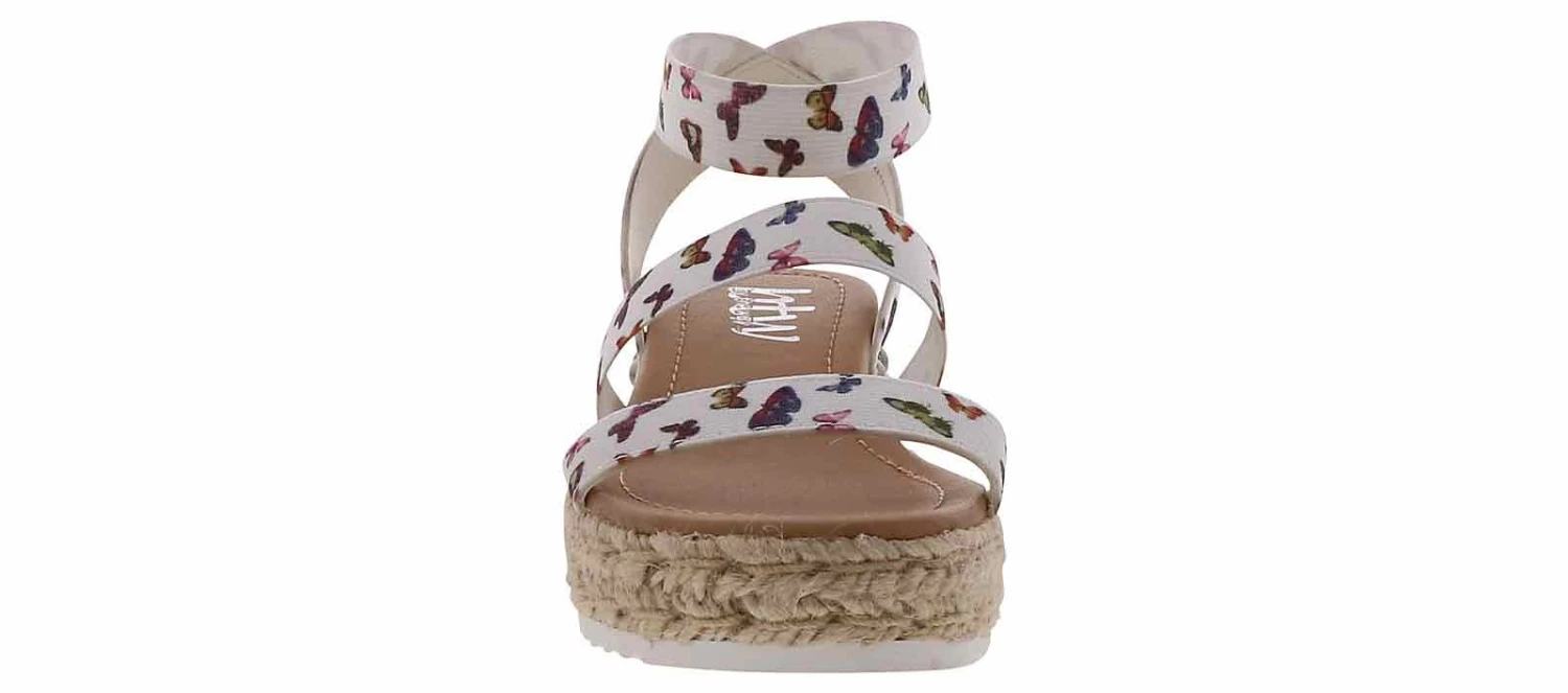 BTW Butterfly Flutter Girls’ (12-4) Platform Sandal 6 BTW Butterfly Flutter Girls’ (12-4) Platform Sandal - Image 6