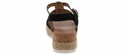 BTW Gaia Fisherman Platform Girls’ (12-5) Dress Sandal -Bearpaw Shop btw k ls5772 02 gaiablackfishermanplatform black03