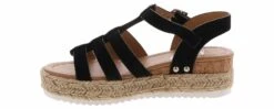 BTW Gaia Fisherman Platform Girls’ (12-5) Dress Sandal -Bearpaw Shop btw k ls5772 02 gaiablackfishermanplatform black04