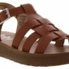 BTW Kaya Fisherman Cognac Girls’ (11-4) Sandal