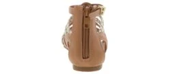 BTW Goldie Gladiator Girls’ (11-5) Sandal -Bearpaw Shop btw k xl4818 gld goldiegladiator tan03