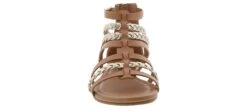BTW Goldie Gladiator Girls’ (11-5) Sandal -Bearpaw Shop btw k xl4818 gld goldiegladiator tan06