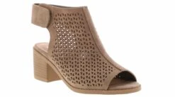 BTW Remma Girls' (11-5) Heeled Sandal -Bearpaw Shop btw remmataupe kxl54671 taupe01 1 2
